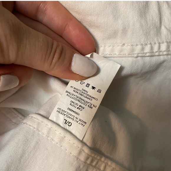 Dynamite White Denim Jacket - Picture 7 of 10